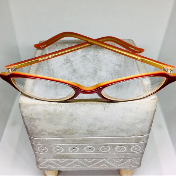 Red eye glasses | frames - Picture 3 of 5